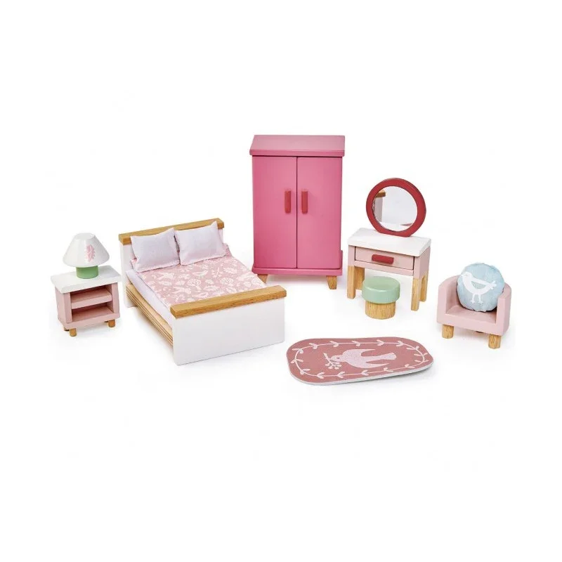 Tender Leaf Toys Puppen-Schlafzimmermöbel-Set
