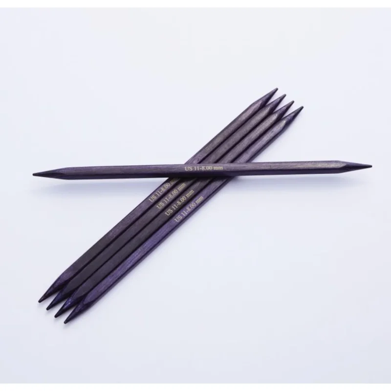 KnitPro Nadelspiel Jadore Cubics 6,50 mm 15 cm 5 St