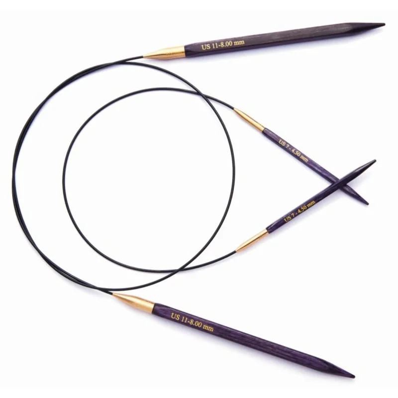 KnitPro Rundstricknadel Jadore Cubics 3,25 mm 60 cm 1 Paar