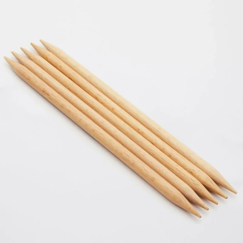 KnitPro Nadelspiel Basix Birch 12,00 mm 20 cm 5 St