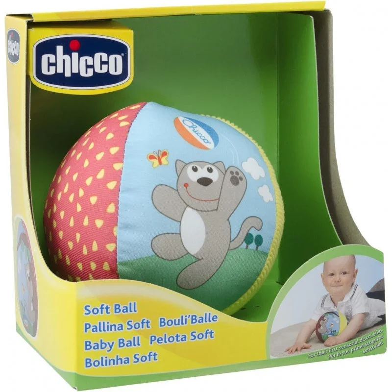 Chicco Weicher Mehrfarbiger Ball