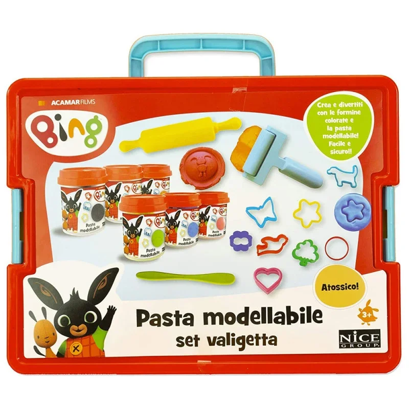 Bing-Koffer mit kompletter Modelliermasse