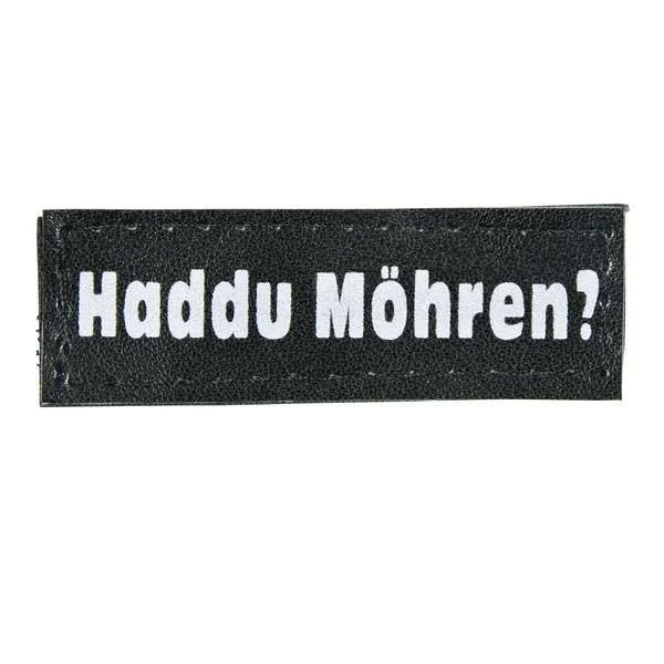XBunny Klettsticker - Haddu Möhren?