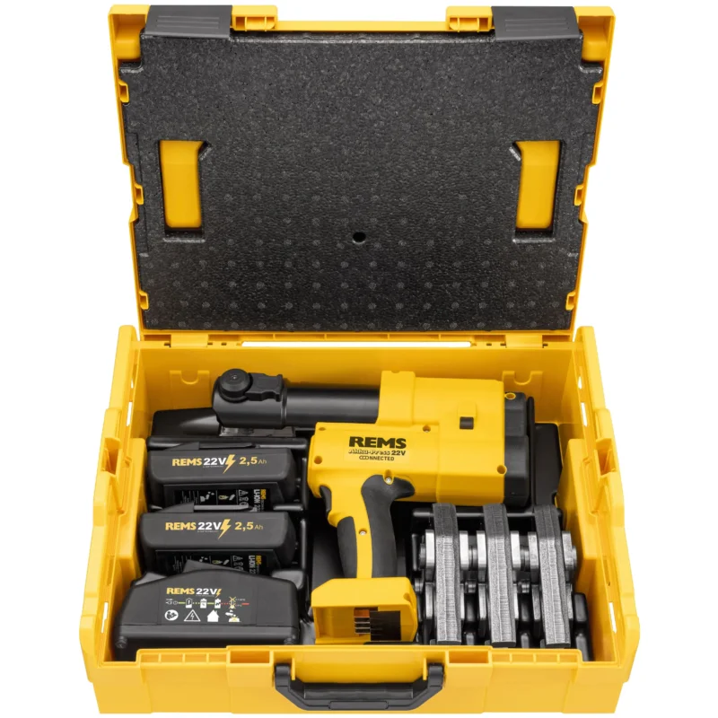 REMS - Akku-Press 22V Connected Set F 16+20+26 L-Boxx +Akku 2,5 Ah 576058 R220