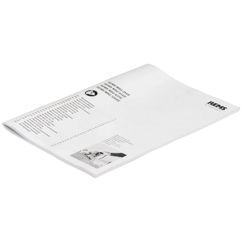 REMS - Betriebsanleitung REMS MSG EE/FM 256075 R