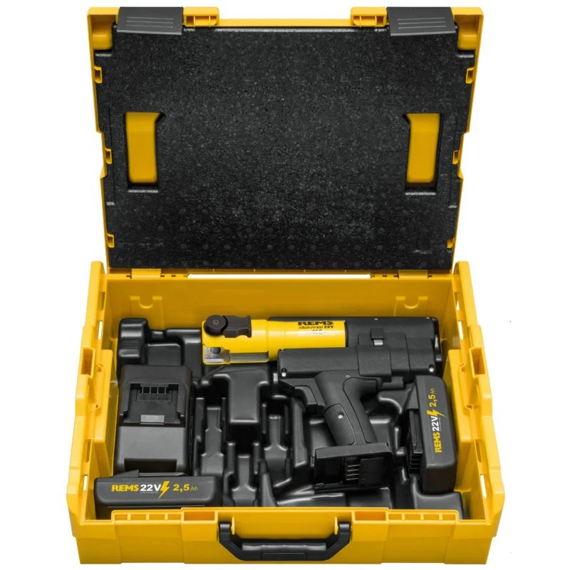 REMS - Mini-Press 22V ACC Basic-Pack L-Boxx +Akku 2,5 Ah 578066 R220