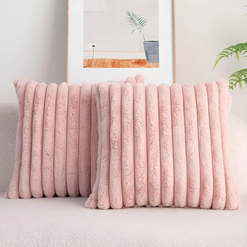 Weicher, dekorativer Kissenbezug – kuschelig und bequem | Ideal für Sofa und Bett