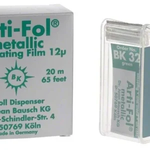 Arti-Fol® metallic 12µ, 20m Spender, 22mm breit, grün, in Verpackung.