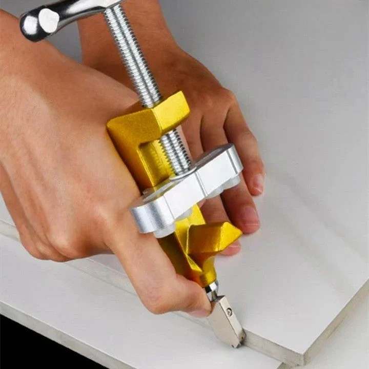 Brehn | 2in1 Professionelle Glas-Keramik Diamant Rollenschneider