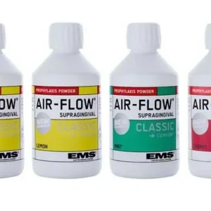 AIRFLOW® Pulver CLASSIC New Formula in vier Geschmacksrichtungen, 300g Flaschen.