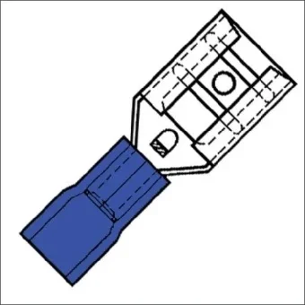 KLEMKO 170460 Aderdoorverbinder rond/vlak