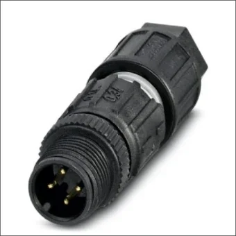 PHOENIX 1641714 Ronde connector, veldzijdig confectioneerbaar (industrieconnector)