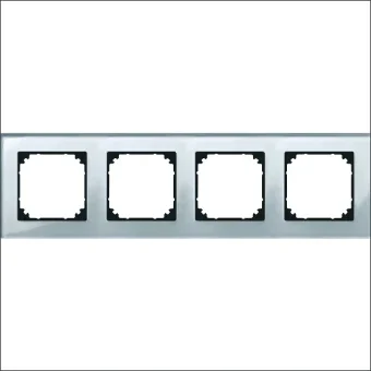 SCHNEIDER 489460 Abdeckrahmen Schalterprogramm 10.1 mm