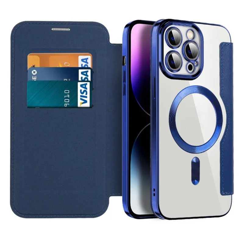 Brehn | Flip Case mit Magnetfunktion für das Handy