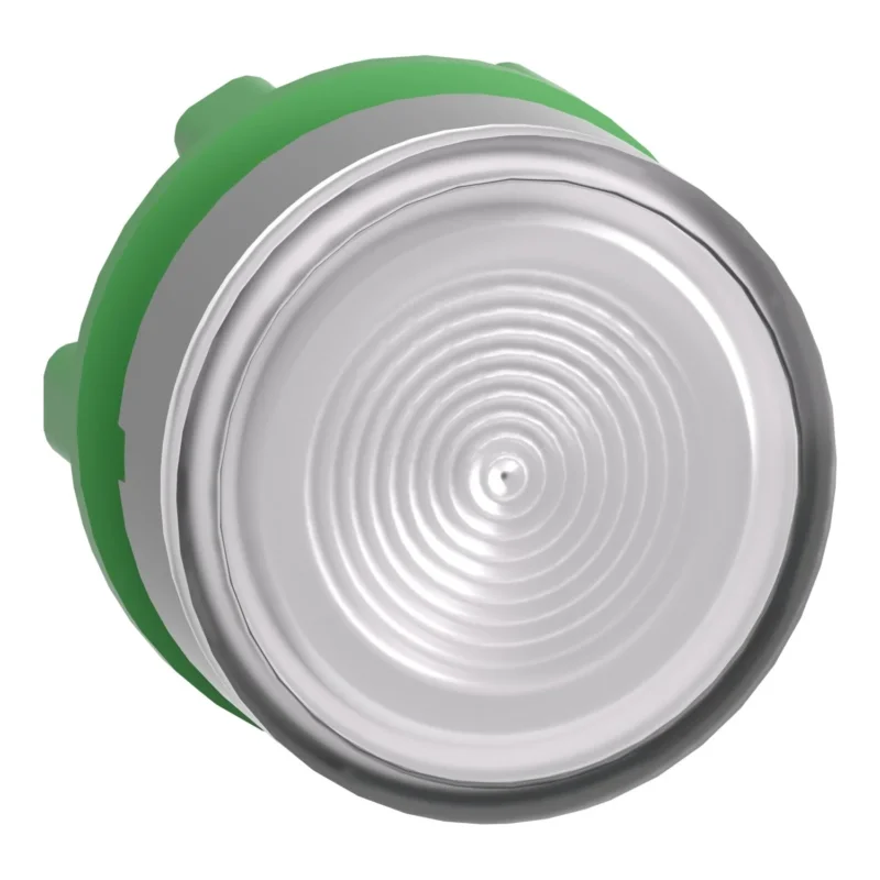 Schneider Electric - Frontelement für Drucktaster Leuchtdrucktaster ZB5AW313SC0 weiss, 22mm, in grau