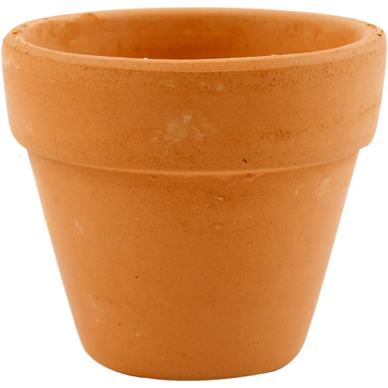 Flower Pots, H: 6,5 cm, dia. 7 cm, 24 pc