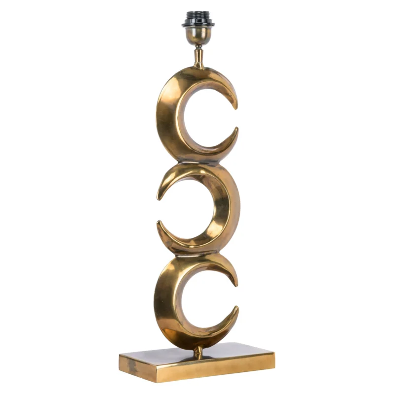 Richmond Interiors Tischlampe Amina | Antik Messing