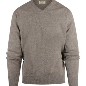 Pullover mit V-Ausschnitt aus Lammwolle *Sale* | Vole