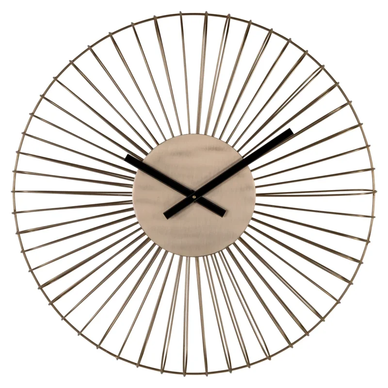 Richmond Interiors Wanduhr Wirle | Gold