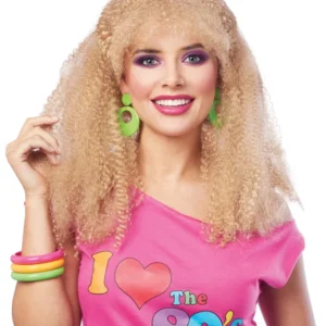 80er Jahre Bad Taste Perücke Blond