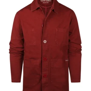 Saint James Sirocco Overshirt | Rot