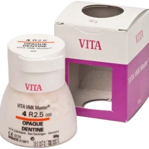 VMK Master 3D Opaque Dentine 50g 4R2.5 mit Verpackung von VITA.