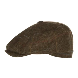 Christy Schiebermütze aus Tweed | Braun