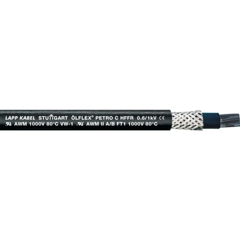 Lapp Kabel&Leitung - Energiekabel >= 1 kV, für ortsveränderlichen Einsatz ÖLFLEX PETRO C HFFR 0023240 25G1,5 BK