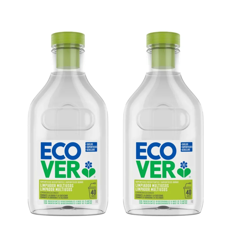 Pack 2x Limpiador Multiusos Limón y Jengibre Ecover 1 L