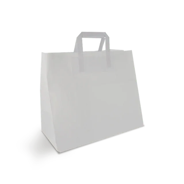 Carrier Bags Paper 32x17x27cm White (250 pcs)