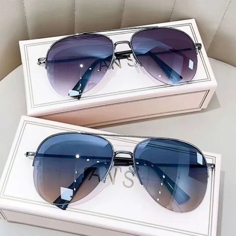 Pilotensonnenbrille für Herren mit Farbverlauf und UV400-Schutz – Bild 2