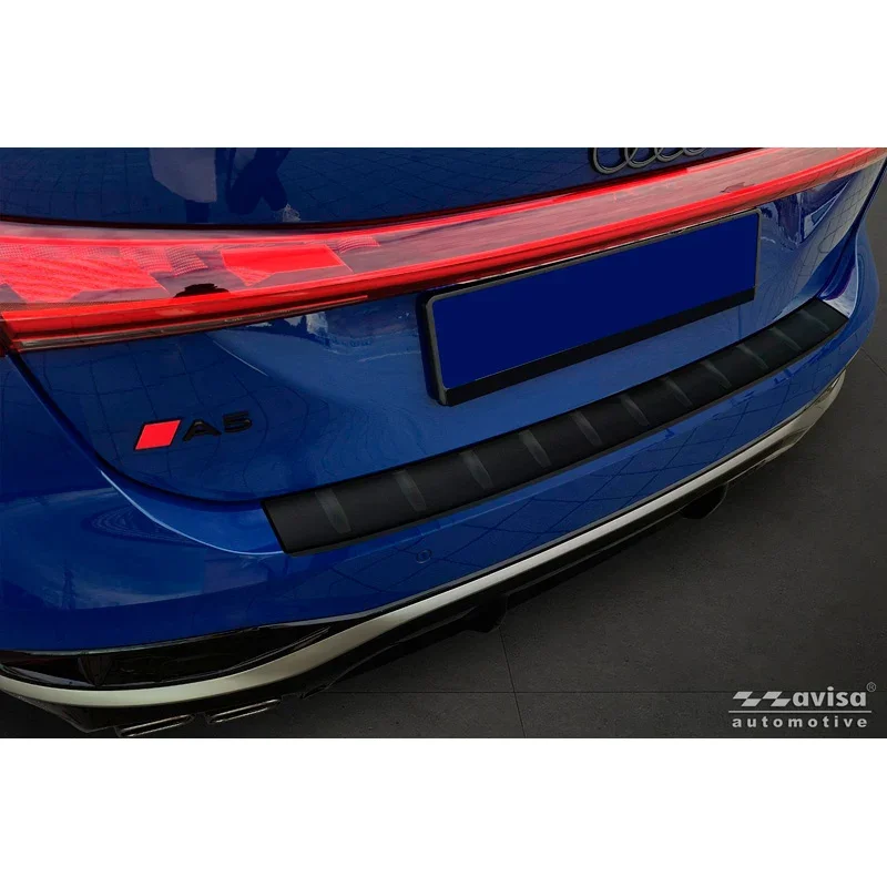 Avisa, Heckstoßstangenschutz, mattschwarzer Edelstahl, passend für Audi A5 Avant (B10) (2024-)
