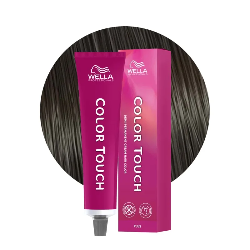 Wella Color Touch Plus 44/07 Castano Medio Intenso Naturale Sabbia 60ml - colore demi-permanente [all]