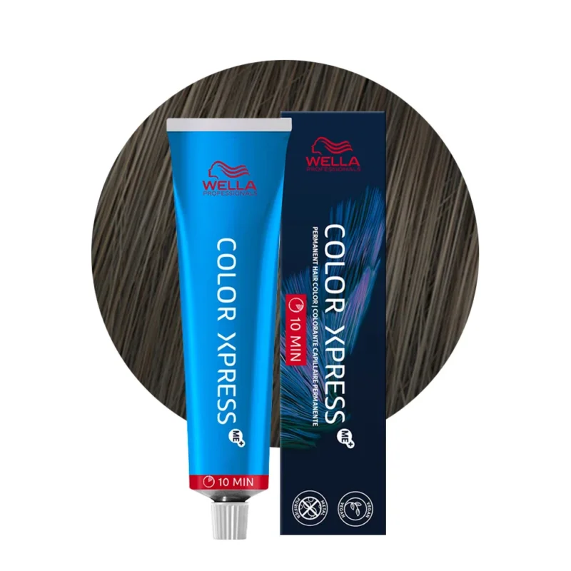 Wella Color Xpress 4/ Castano Medio 60ml - colore permanente rapido