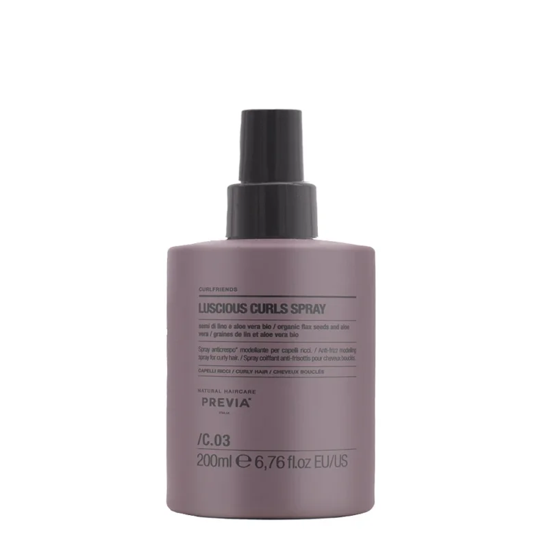 Previa Curlfriends Luscious Curls Spray 200ml - spray modellante anticrespo capelli ricci