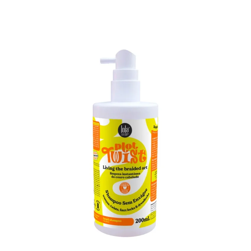 Lola From Rio Plot Twist Living The Braided Art Shampoo Sem Enxágue 200ml - shampoo secco [all]