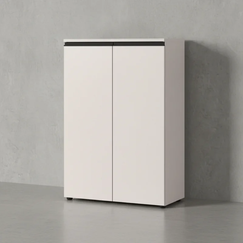 Aktenschrank 2-türig Soft-Close 3 Ordnerhöhen Büroschrank_#sku_BARK4040_572#