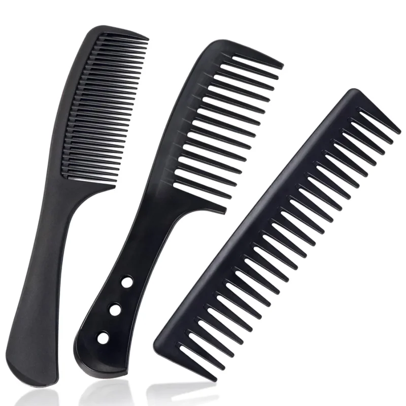 Professioneller Kohlefaser Lockenkamm Set für Haarstyling