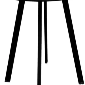 Beistelltisch Outdoor Indoor Metall Stahl Wetterfest Schwarz