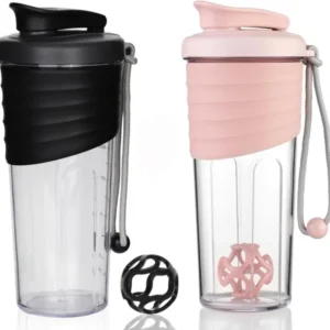 Protein Shaker mit TRITAN Rührball 700ml - BPA-frei & langlebig