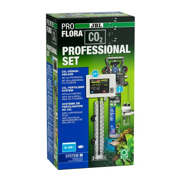 JBL ProFlora CO2 Professional Komplett-Set M System mit automatischer CO2/pH-Regelung
