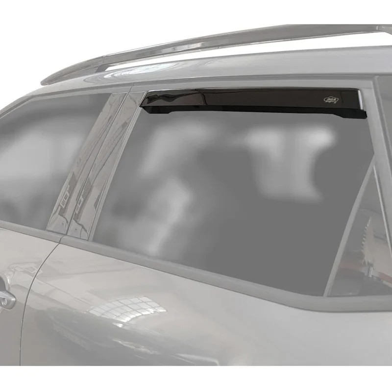 DGA, Windabweiser, rauchfarben, 2 Stk., passt für Skoda Enyaq (2020-) exkl. Coupé & Elroq (2024-)