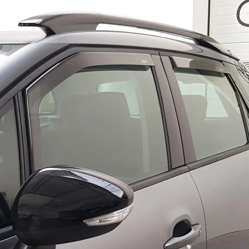 DGA, Windabweiser, rauchfarben, 4 Stück, passend für Toyota RAV4 (5. Generation) (2018-)
