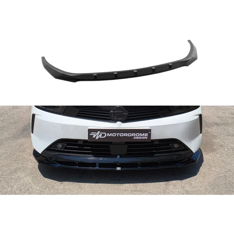 Motordrome, Frontspoiler, passend für Volkswagen Opel Astra L Hatchback + Sportstourer (2021-), ABS