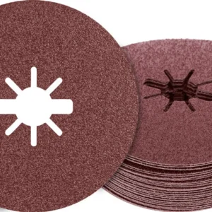 Produktbild Lieferumfang von EXPERT R781 Fiberscheibe X-LOCK, 125mm, K80, 25-tlg.