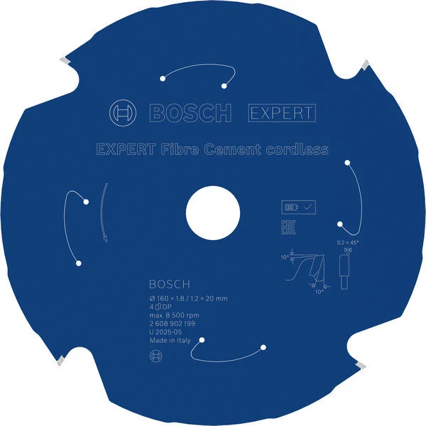 Produktbild von EXPERT Fiber Cement Kreissägeblatt, 160x1,8x20 mm, Z4