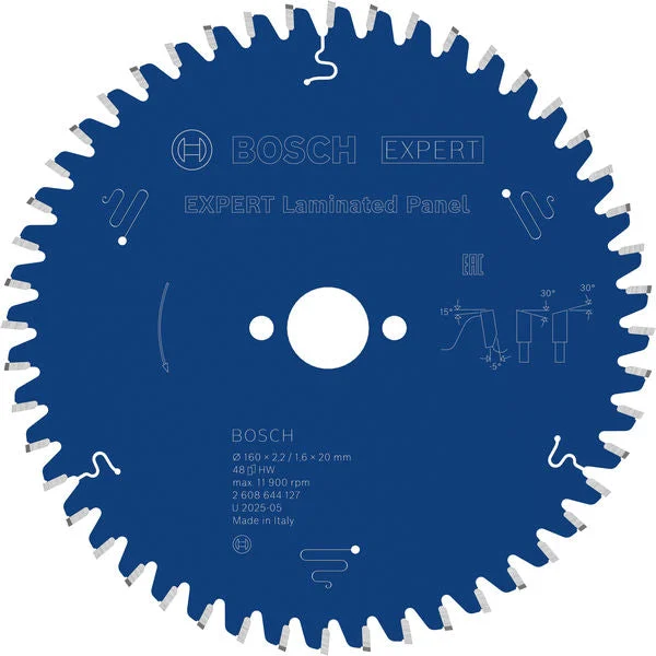 Produktbild von EXPERT Laminated Panel Kreissägeblatt, 160x2,2/1,6x20 mm, Z48
