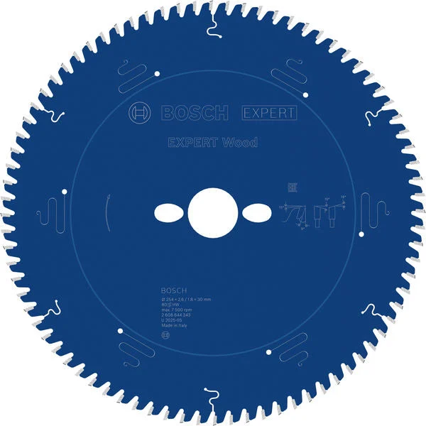 Produktbild von Kreissägeblatt EXPERT Wood 254 x 2,6/1,8 x 30 mm Z80