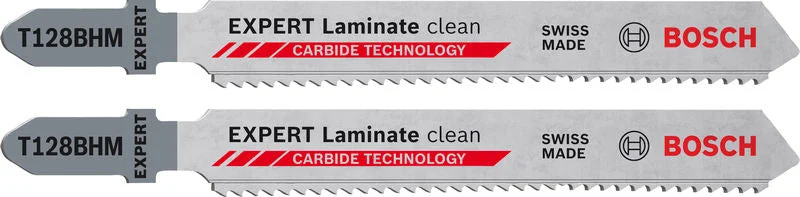 Produktbild von EXPERT Laminate Clean T128BHM Stichsägeblatt, 2-tlg.