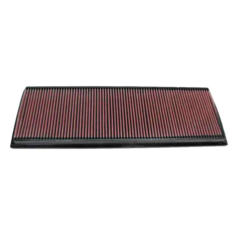 K&N, Tauschluftfilter passend für Porche 911 3.6L F6 Twin Turbo 1999-2005 (33-2189), Baumwolle, Rot